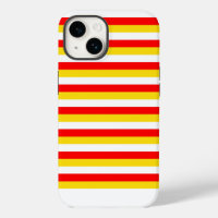 Guernsey flag stripes red yellow white pattern Nor