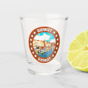 Guernsey shot glass