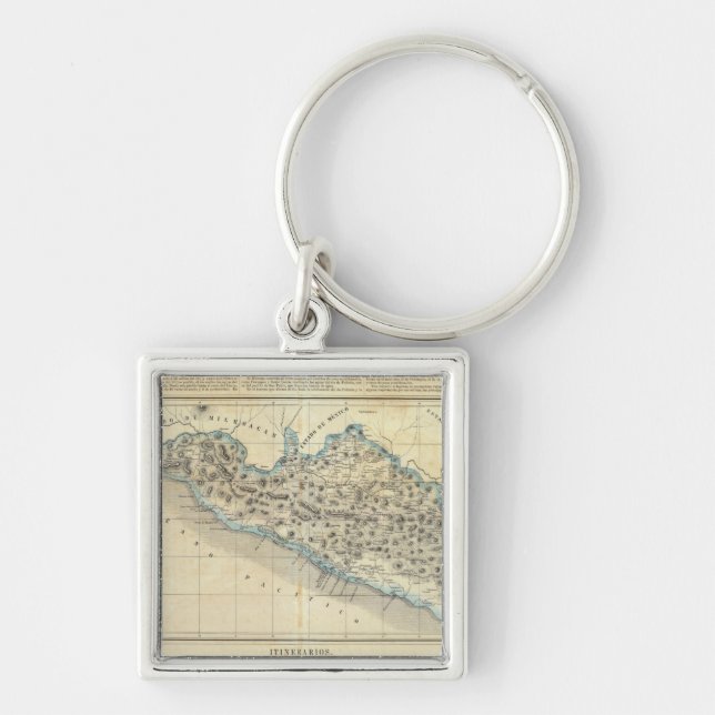 Guerrero, Mexico Key Ring (Front)