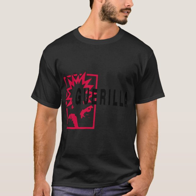 Guerrilla (Red Face) T-Shirt (Front)