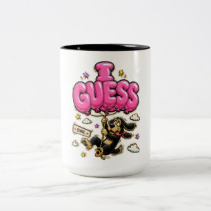 Guess Again Personalised Funny Sarcastic Two-Tone Coffee Mug