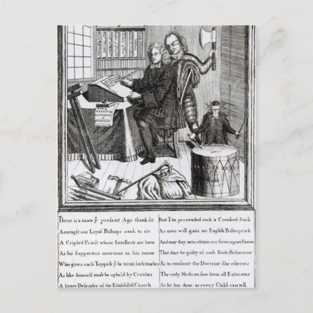 Guess at my Meaning, 1709 Postcard (Front)