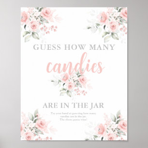Guess how many candies poster