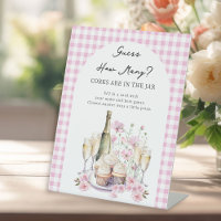 Guess How Many Champagne and Cupcake Bridal Shower