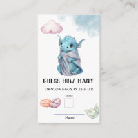 Guess How Many Dragon Eggs Baby Shower Game