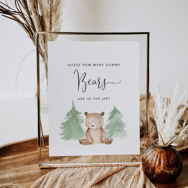 Guess how many gummy bears are in the jar poster (Creator Uploaded)