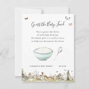 Guess the Baby Food   Baby Shower Game