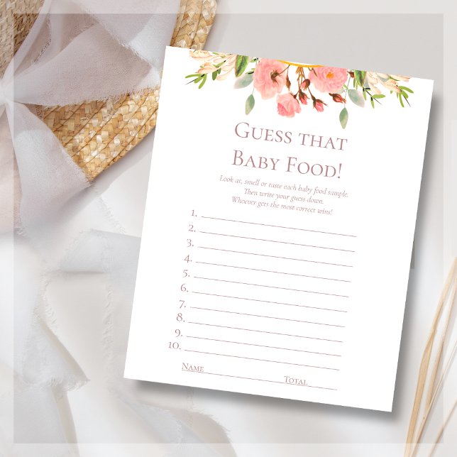 Guess The Baby Food | Game Stationary (Creator Uploaded)