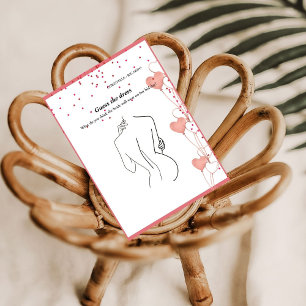 Guess the bride dress bridal shower game Card