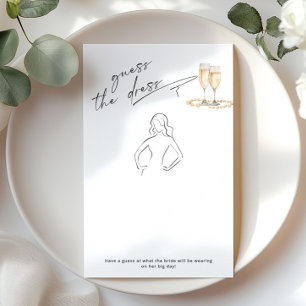  Guess the dress Minimalist Pearls and Prosecco