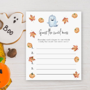 Guess the sweet mess - baby shower game