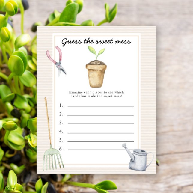 Guess the Sweet Mess game - Little sprout (Creator Uploaded)