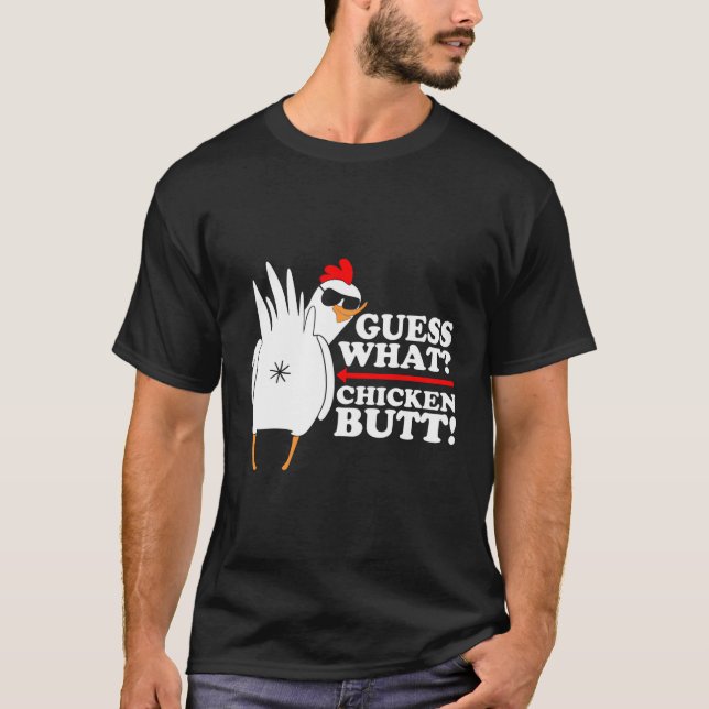 Guess W Chicken Butt T-Shirt (Front)