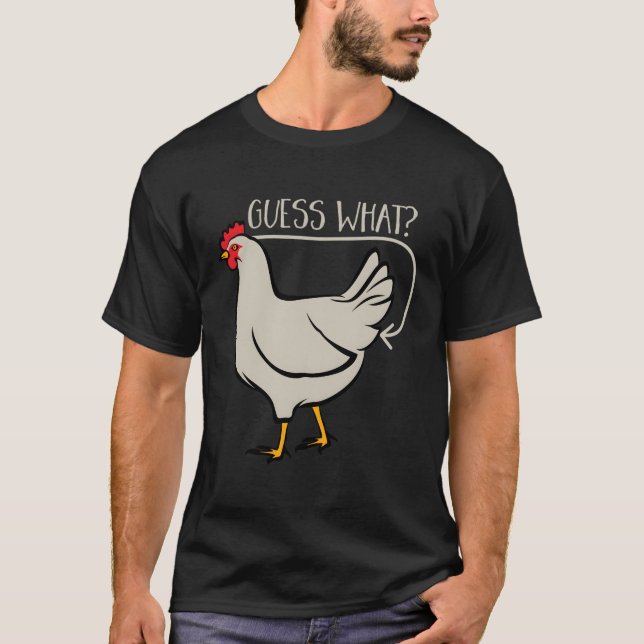 Guess W Chicken Butt T-Shirt (Front)