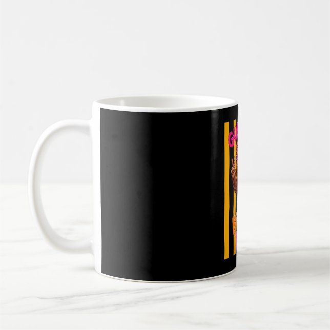Guess what bigfoot butt funny sasquatch squatch coffee mug (Left)