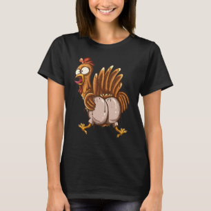 Guess What Chicken Butt Chickens T-Shirt