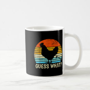 Guess What_ Chicken Butt! Farm Joke Funny Chickens Coffee Mug