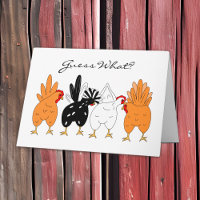 Guess What? Chicken Butt Funny Humour