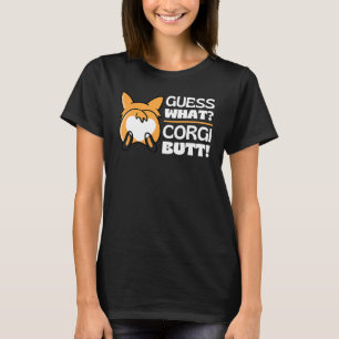 Guess What Corgi Butt Cardigan Pembroke Welsh Corg T-Shirt