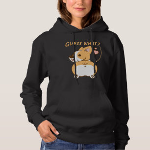 Guess What Corgi Butt Funny Welsh Corgi Hoodie