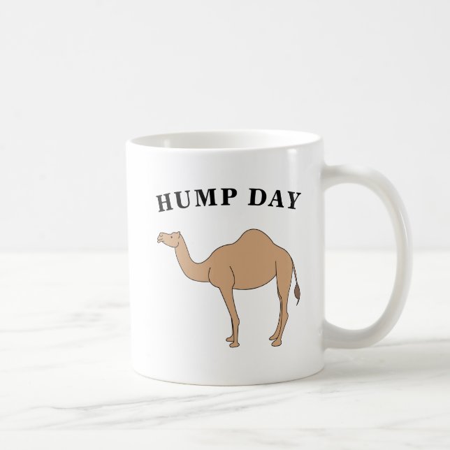 Guess What Day It Is Hump Day Camel Desert Animal Coffee Mug (Right)