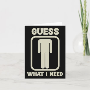 Guess What I Need Head Graphic Card
