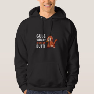 Guess What Monkey Butt Brown With Banana Hoodie