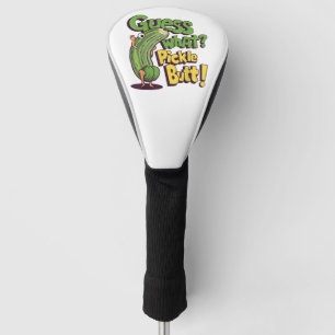 Guess What_ Pickle Butt! Funny Cucumber Golf Head Cover