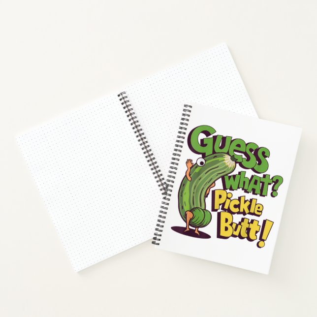 Guess What_ Pickle Butt! Funny Cucumber Notebook (Inside)