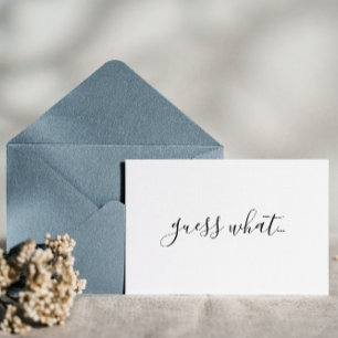 Guess What Pregnancy Card Grandparents Reveal