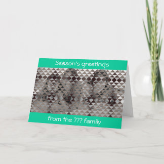 Guess who Christmas card