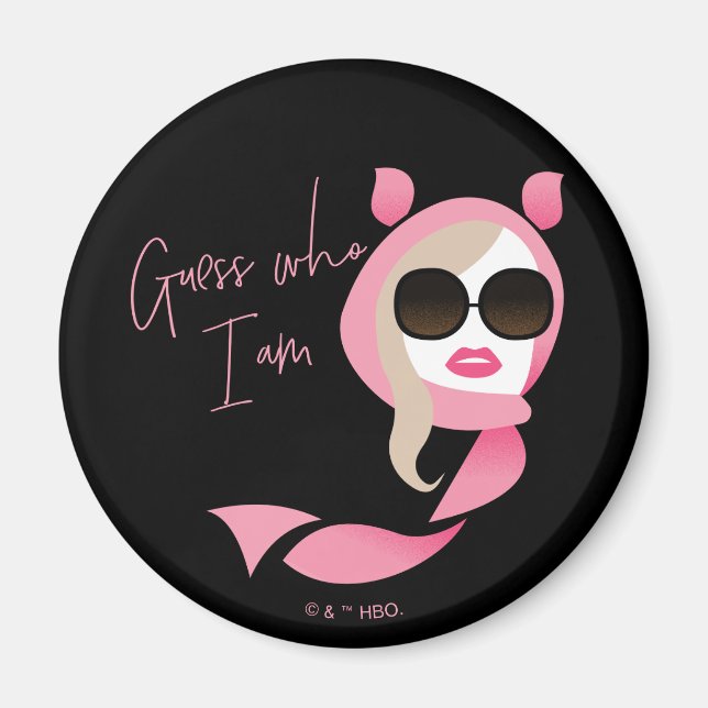 Guess Who I Am - The White Lotus Magnet (Front)