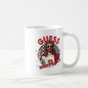 Guess Whos Back Jesus Funny Easter Religious Men W Coffee Mug