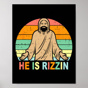 Guess Who's Byck Byck Again Happy Easter! Jesus Ch Poster