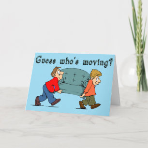 Guess Who's Moving Customise Cards