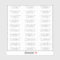 Guest Address Labels for 30 Invitation Envelopes