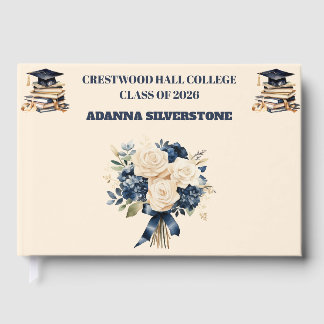 Guest Book-Custom Name & Year Keepsake Book