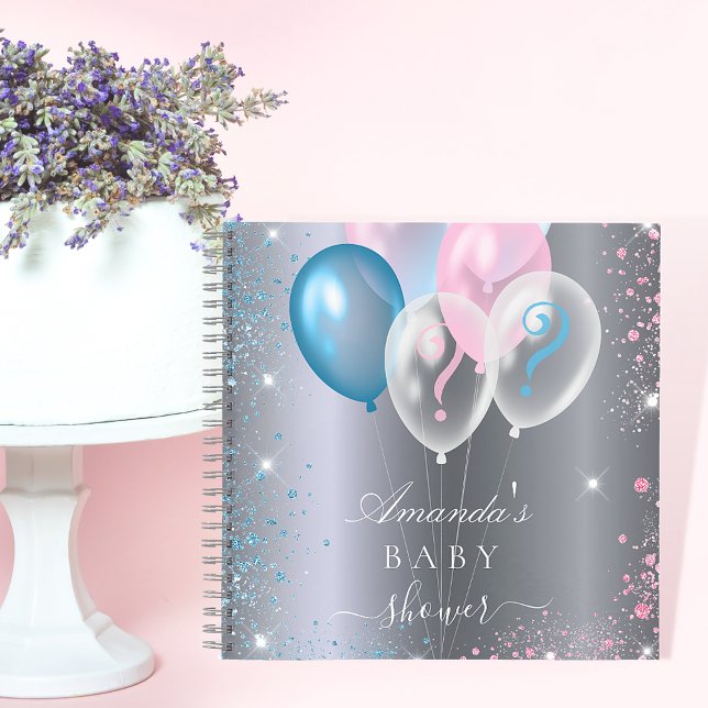 Guest book gender reveal baby shower party (Creator Uploaded)