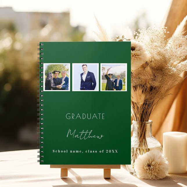 Guest book graduation green photo name (Creator Uploaded)