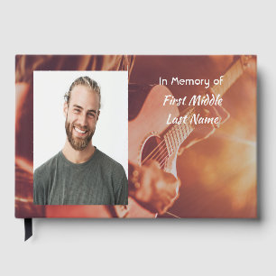 Guest Book Musician Guitar Music