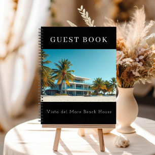 Guest book photo beach house family vacation home