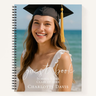 Guest book photo graduation party script