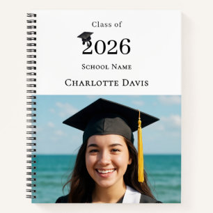 Guest Book Photo Modern Graduation Party