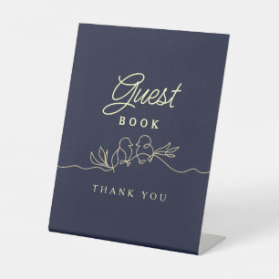 Guest Book Tabletop Sign