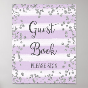 Guest Book Wedding Poster Print