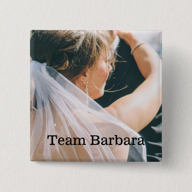 Guest Identification Flair 15 Cm Square Badge (Front)