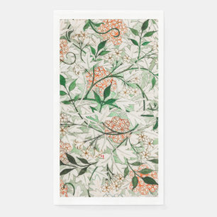 GUEST TOWEL : WILLIAM MORRIS : JASMINE  NAPKIN