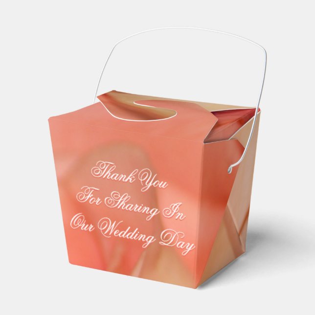 Guest  Wedding Favour  Mini Gift Basket Favour Box (Front Side)
