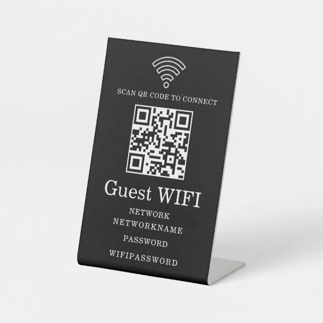 Guest Wifi Sign (Front)