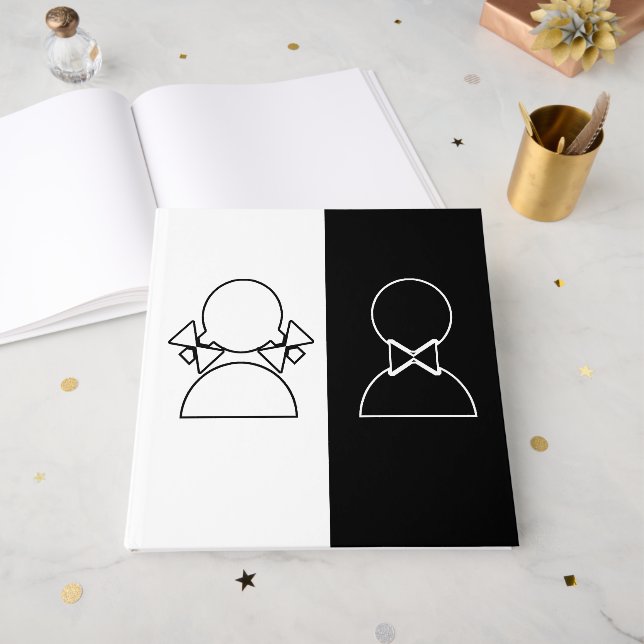 Guestbook for the wedding (Front Open)